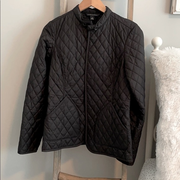 Banana Republic Jackets & Blazers - Banana Republic Quilted Lightweight Black Jacket
